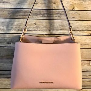 Michael Kors Sophia blush pink handbag